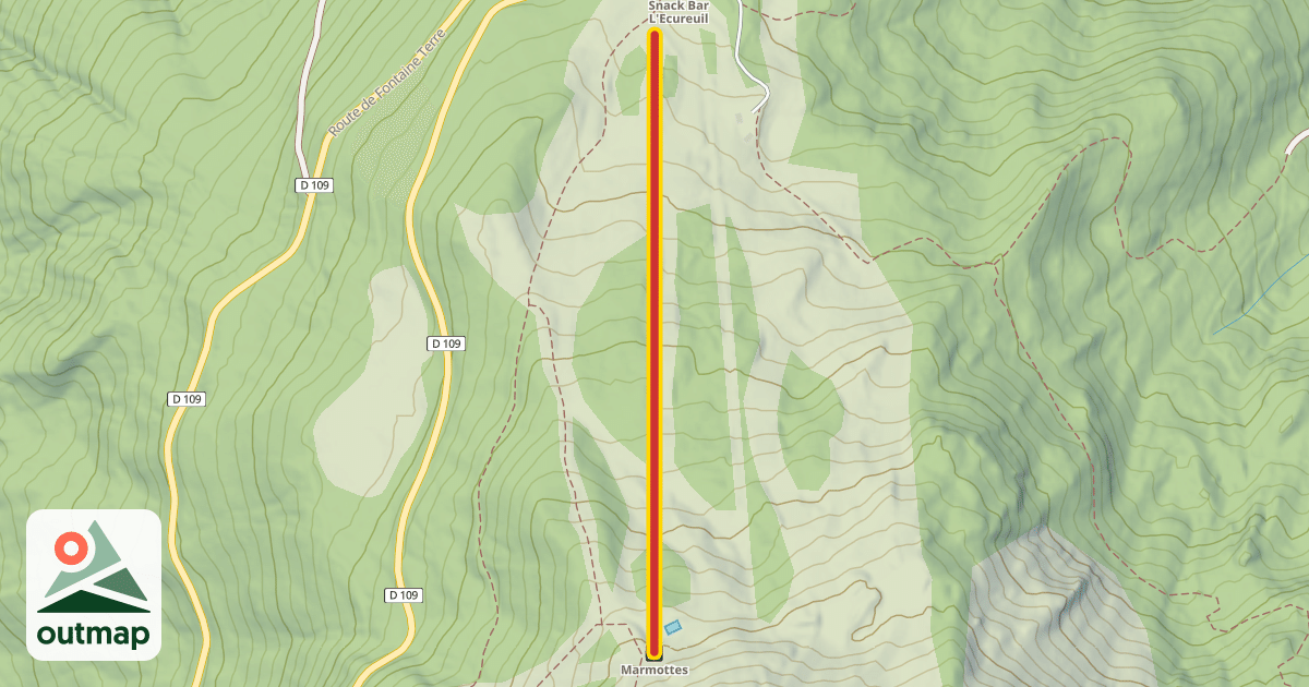 Map of Marmottes