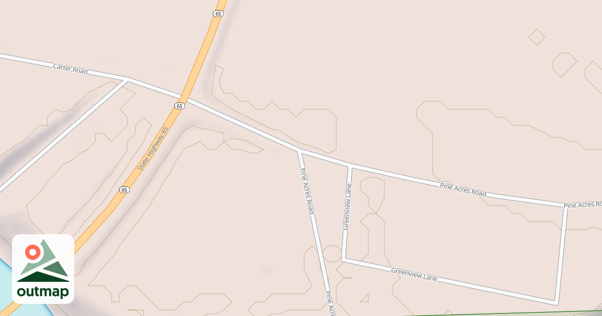 Map of PINE ACRES LAUNCH