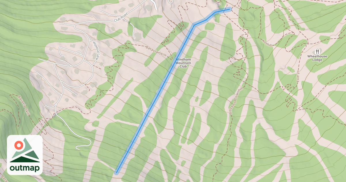 Map of Lower Wheelchair