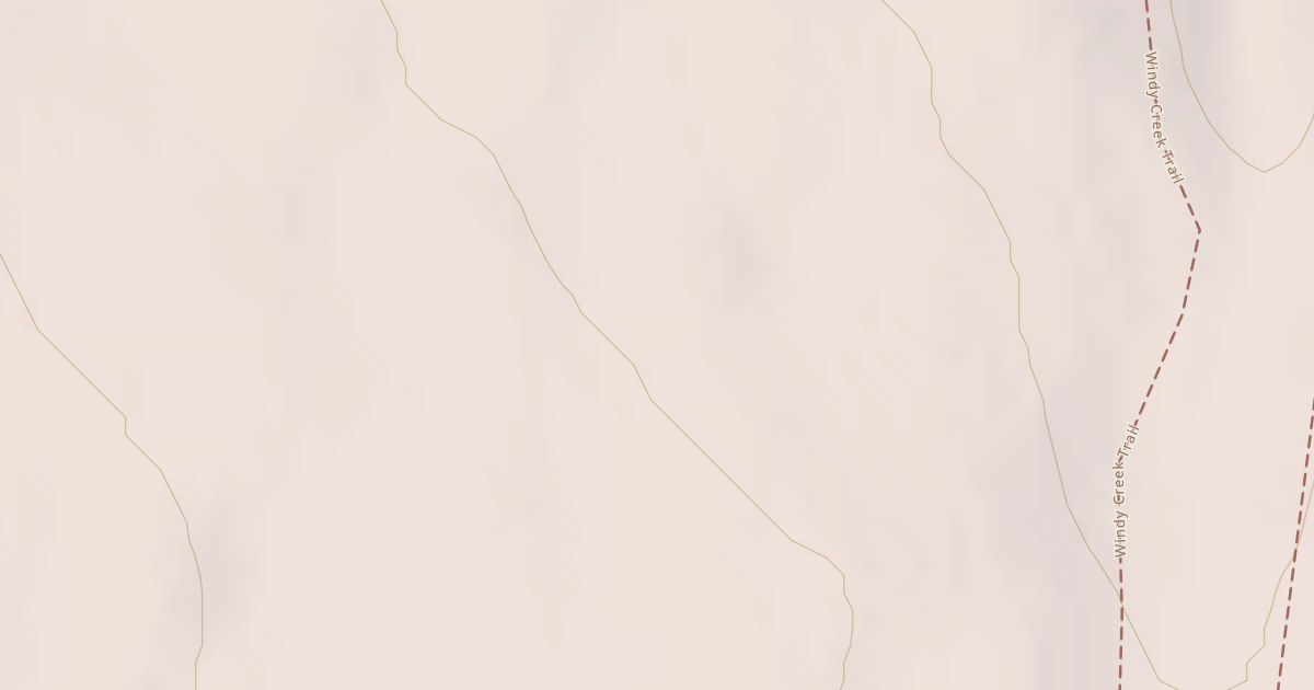 Map preview of Windy Creek Subsistence Ohv Trail