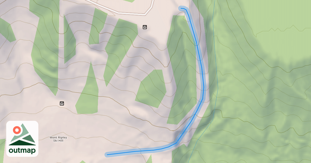 Map of Deer Track Trail
