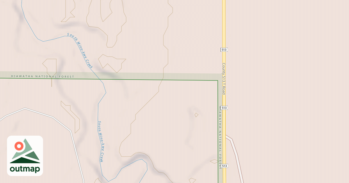 Map of 8256 SPUR R24H