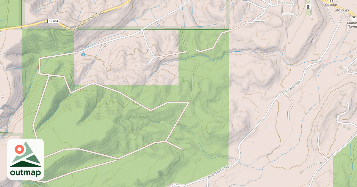 Map of BESSIE FLAT