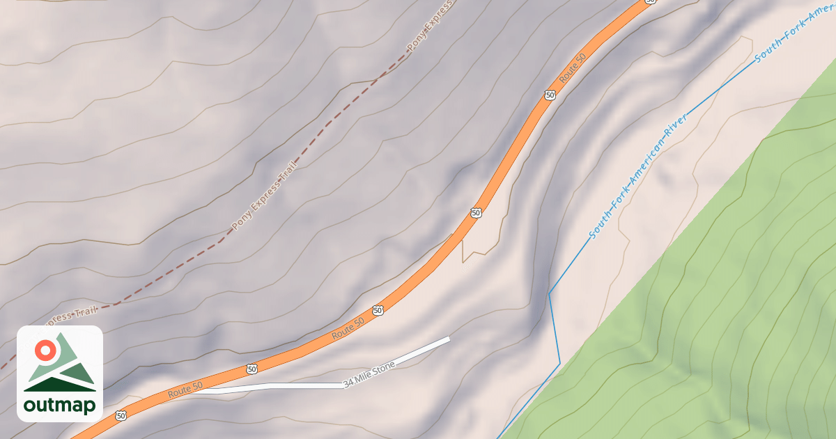 Map of 33 MILESTONE