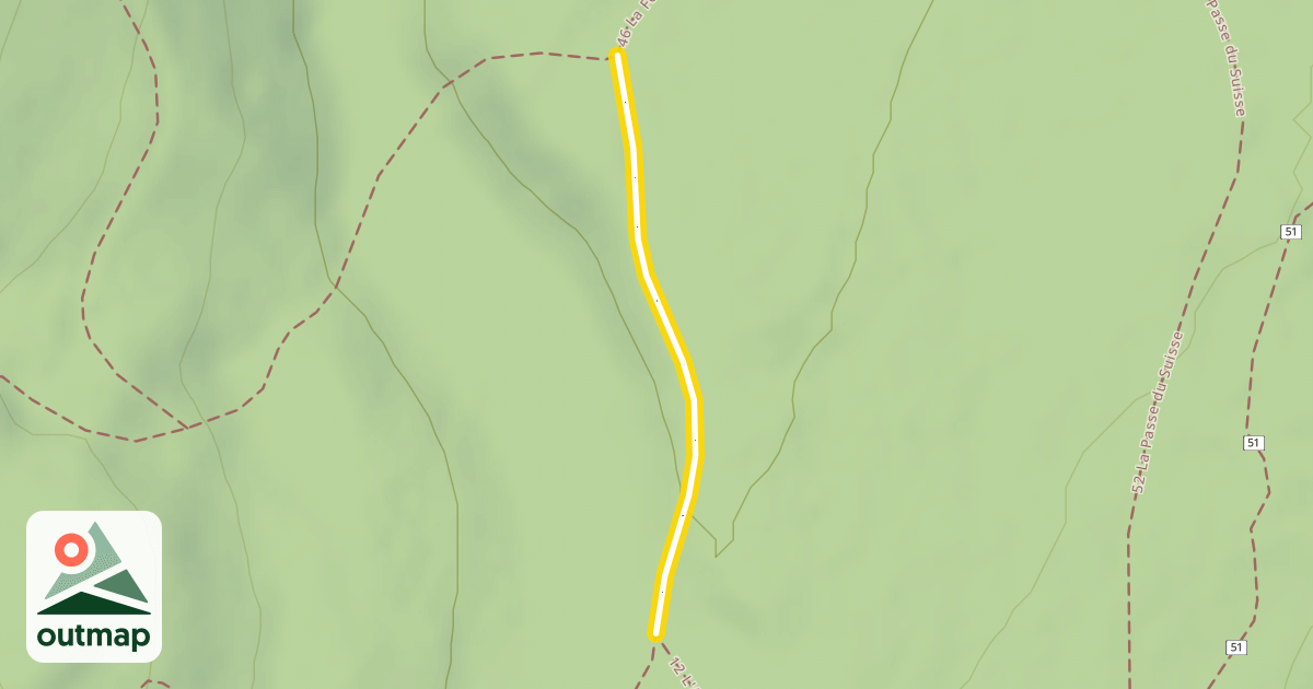 Map of 46 La Fondeur