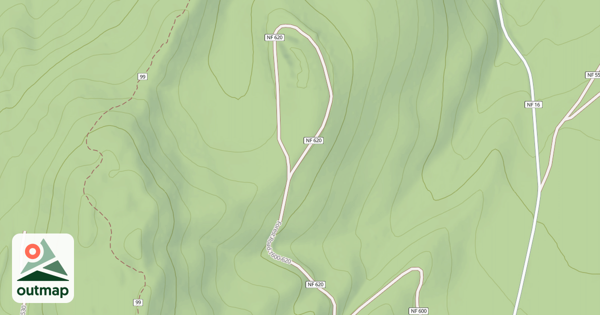 Map of BLACK PINE PIT