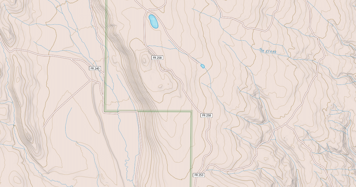 Map preview of DRY LAKE