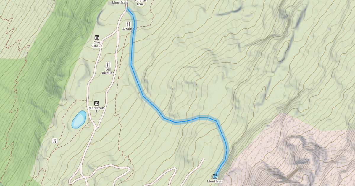 Map preview of Stade