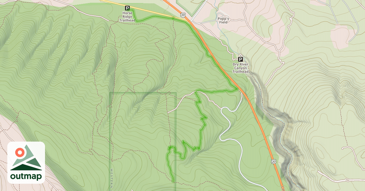 Map of Parkway