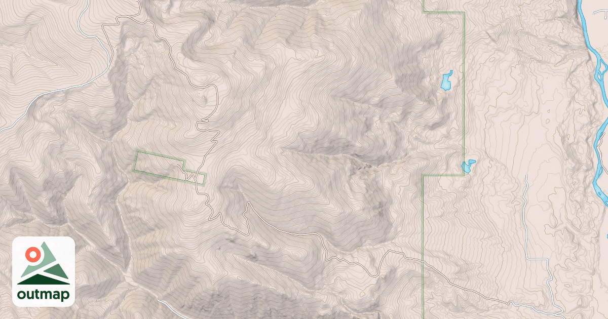 Map of BALDY MOUNTAIN