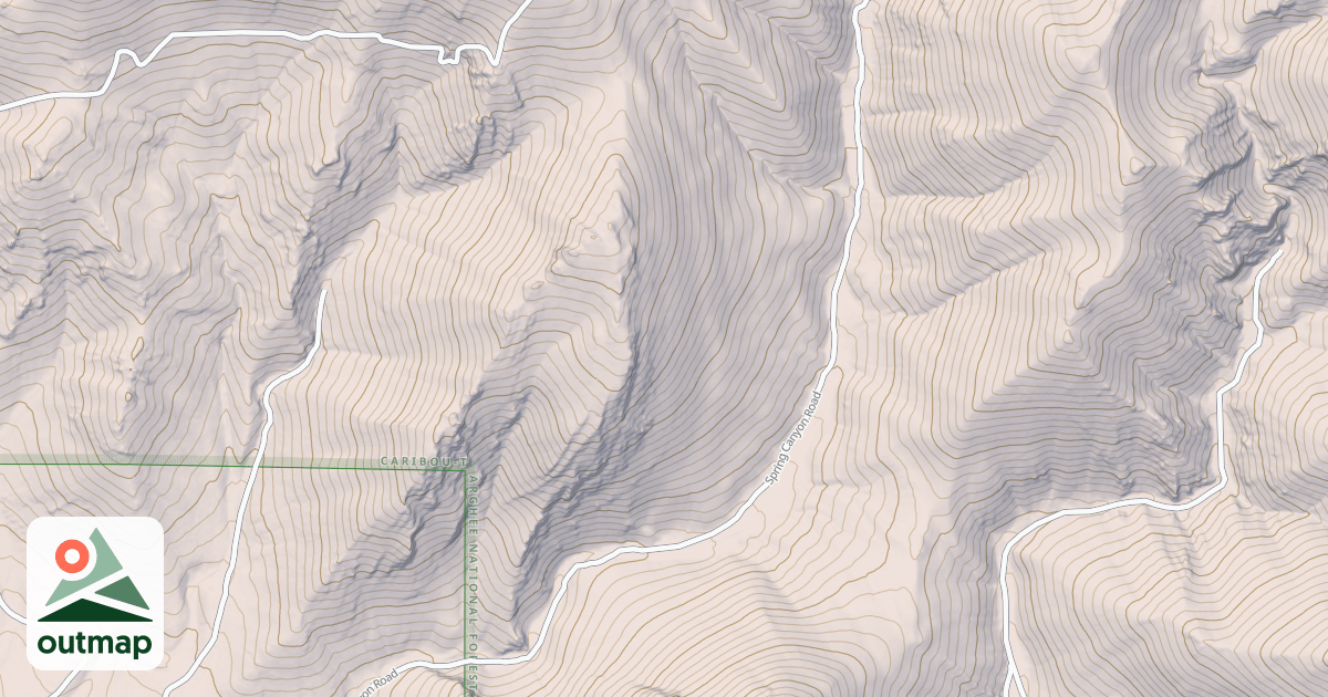 Map of SPRING CANYON