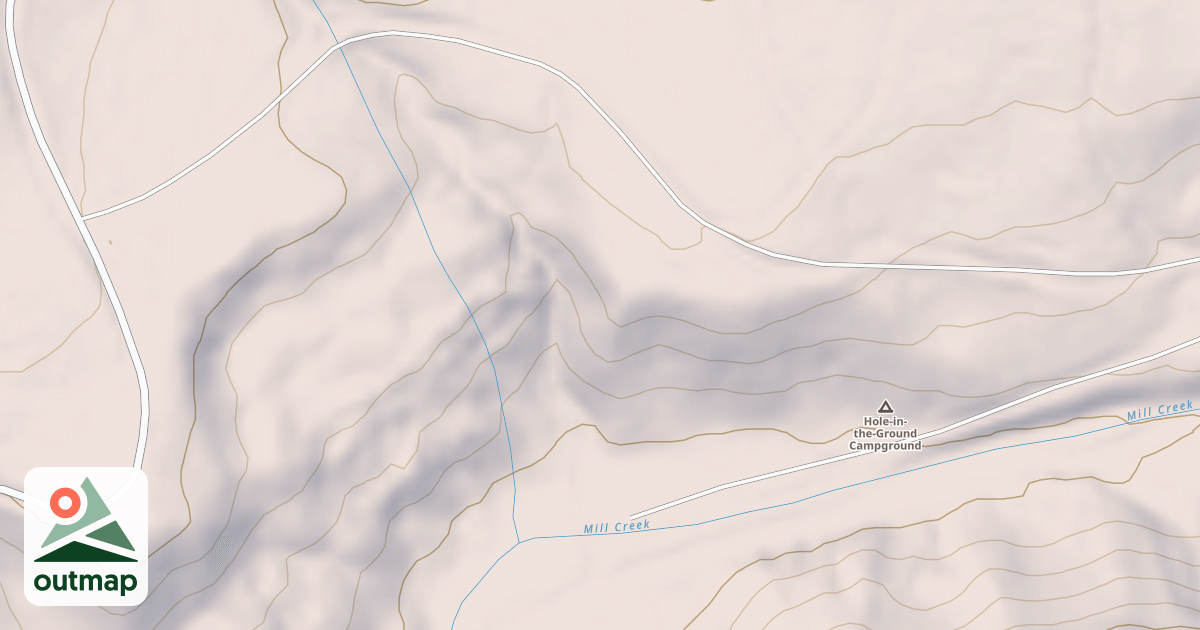 Map of HOLE-IN-THE-GROUND CG