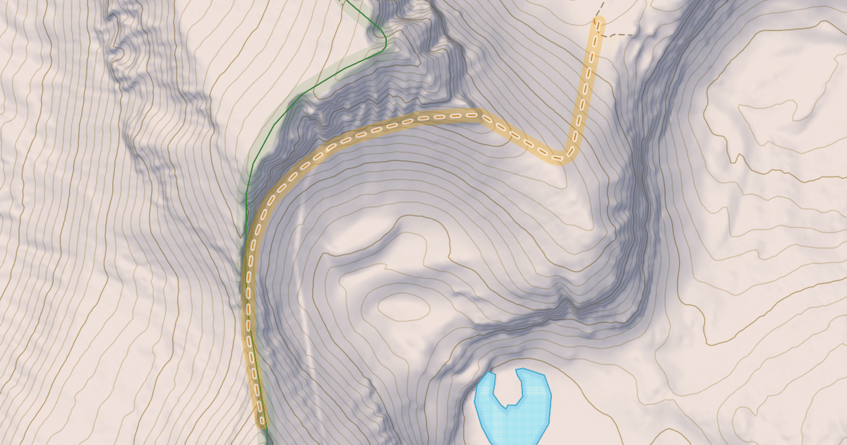 Map preview of No-Name Traverse