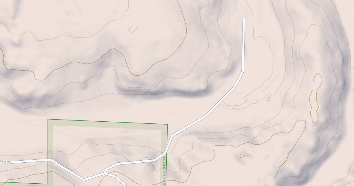 Map preview of USFS National Forest System Roads {34AD0C77-6FF4-443D-B869-9E20F4FDFB6C}