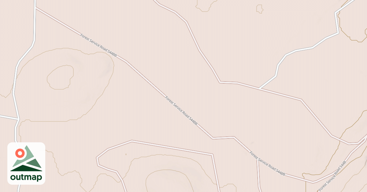 Map of USFS National Forest System Roads {5A0D71F9-9CB5-4456-B06F-6820DE906CE4}