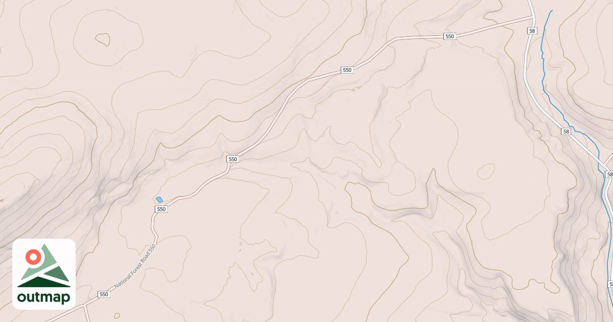 Map of HARDSCRABBLE