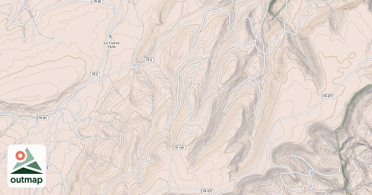 Map of LAGUNA RIDGE
