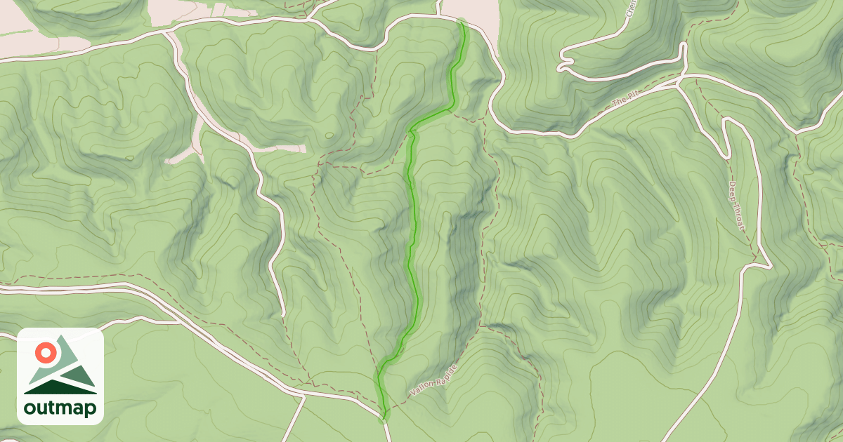 Map of Vallon à Sécateurs