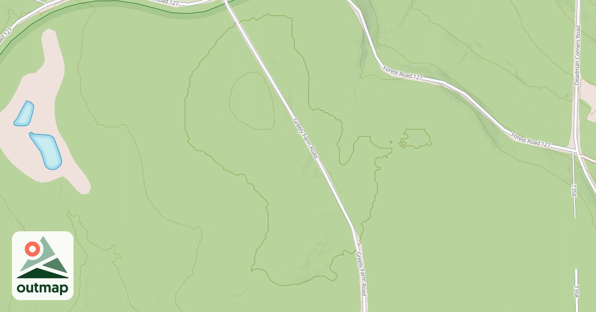 Map of M'VILLE WEST