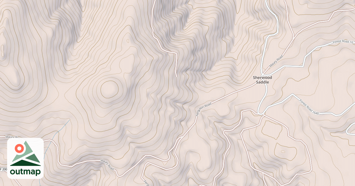 Map of USFS Motor Vehicle Use Map Roads {13C33604-3DF6-4A45-BCB6-50EDD7D0EC9E}