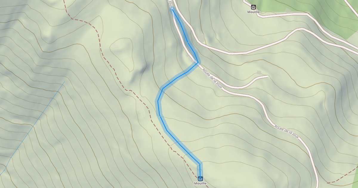 Map preview of La Mouille