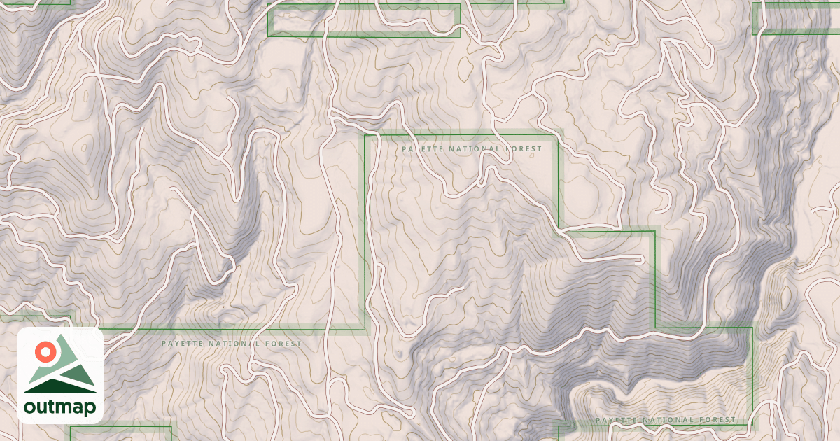 Map of EAST CABIN