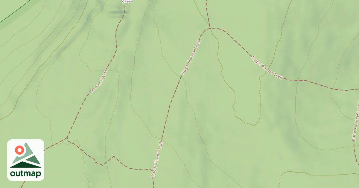 Map of Sugar Farms Trail