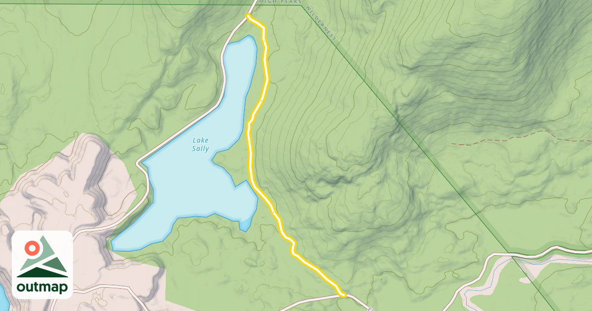 Map of East River Trail