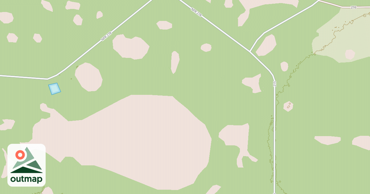 Map of USFS Motor Vehicle Use Map Roads {86789EC0-0CC8-4957-BD83-6EF0EC78FC27}