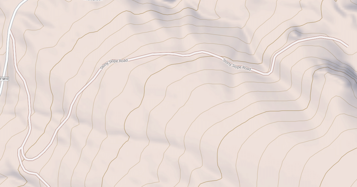 Map preview of STONY SLOPE