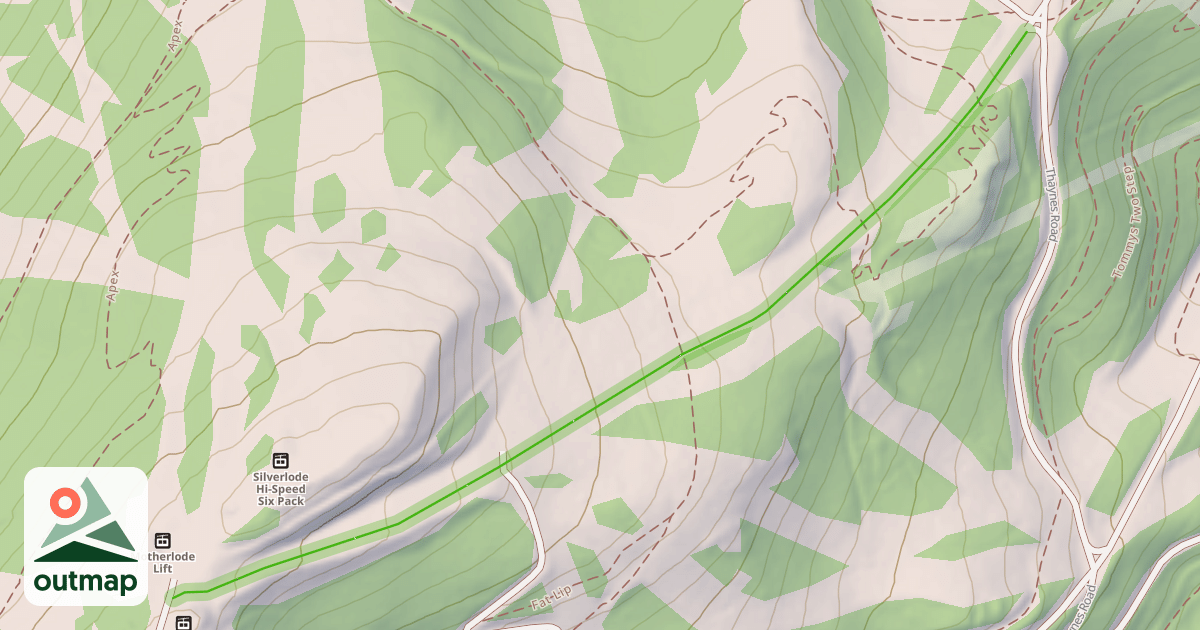 Map of Meadow Road