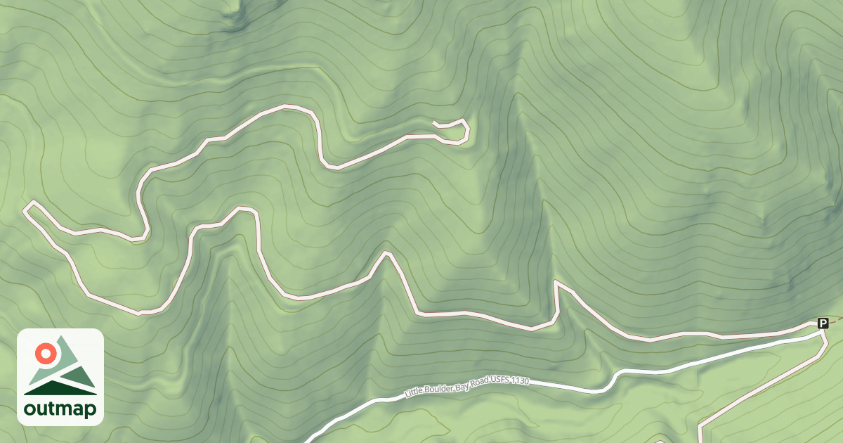 Map of (FDR) LITTLE BOULDER