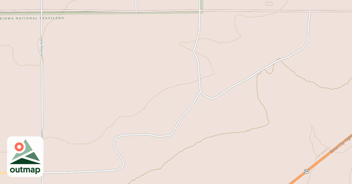 Map of TWO WINDMILL