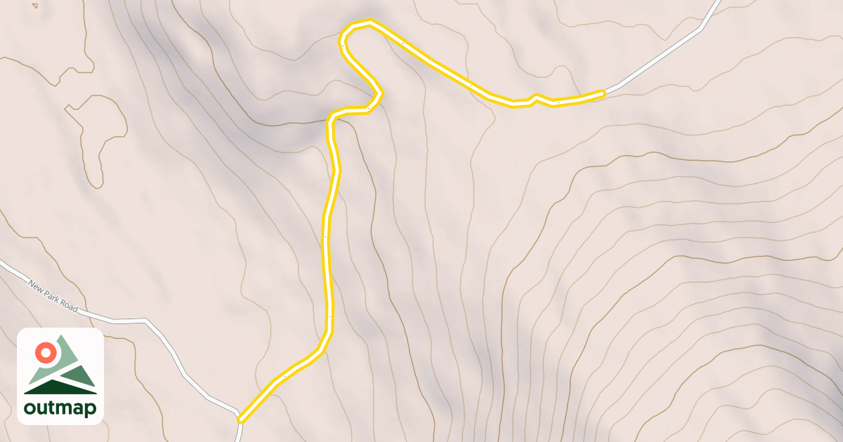 Map of New Park Road