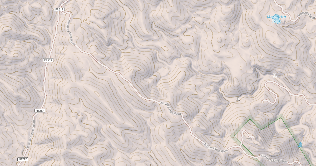 Map preview of OLD GLORY MINE