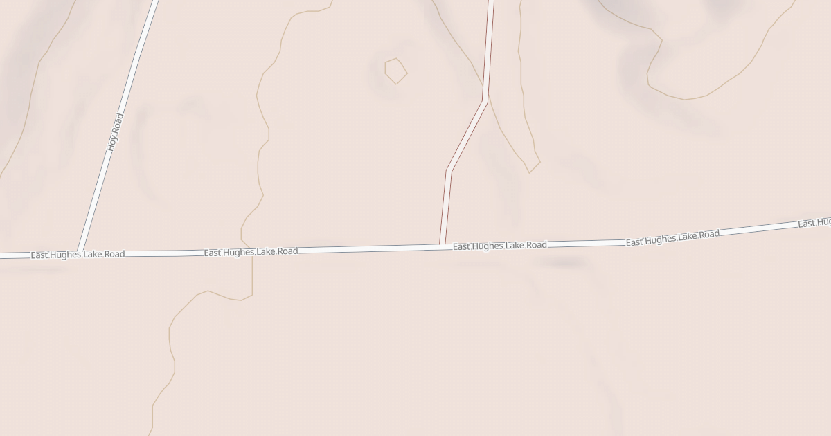 Map preview of HUGHES LAKE TRAILHEAD