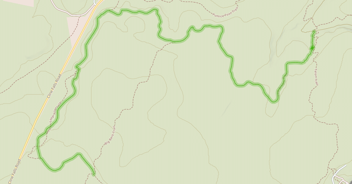 Map preview of Lost Dream Trail