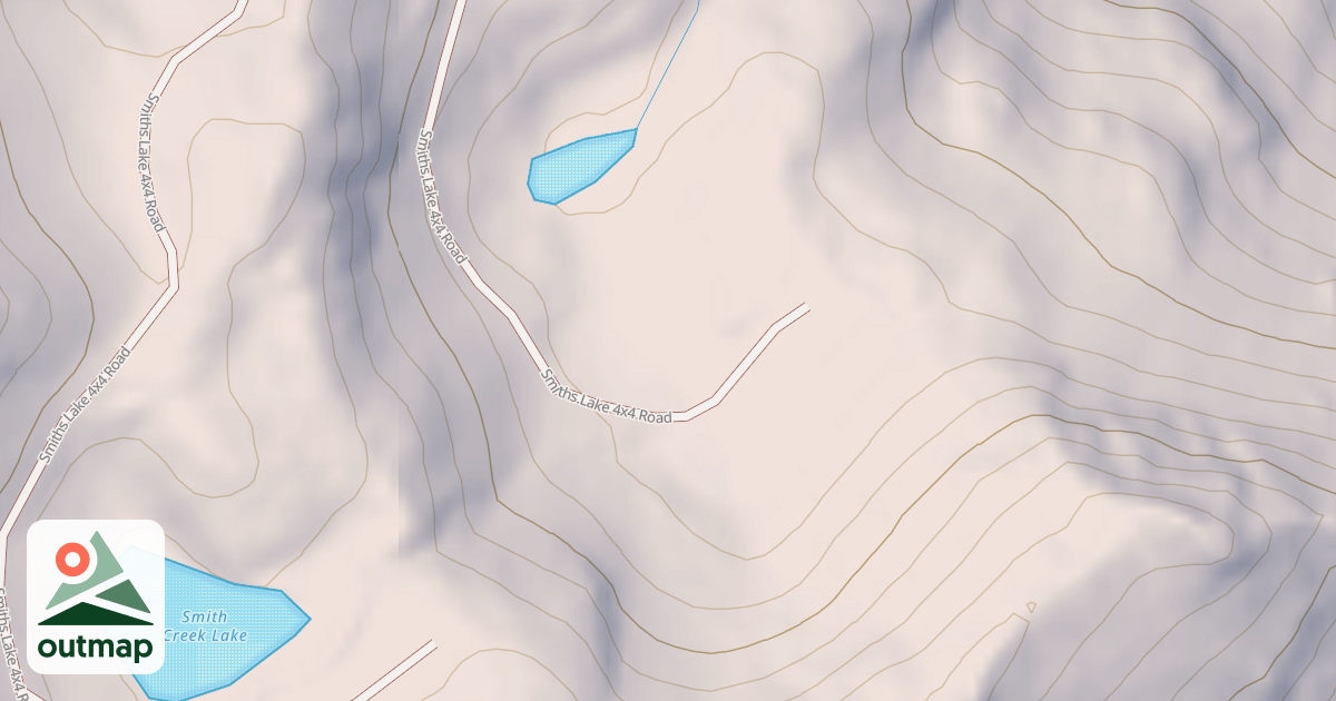 Map of SMITH LAKE 4X4