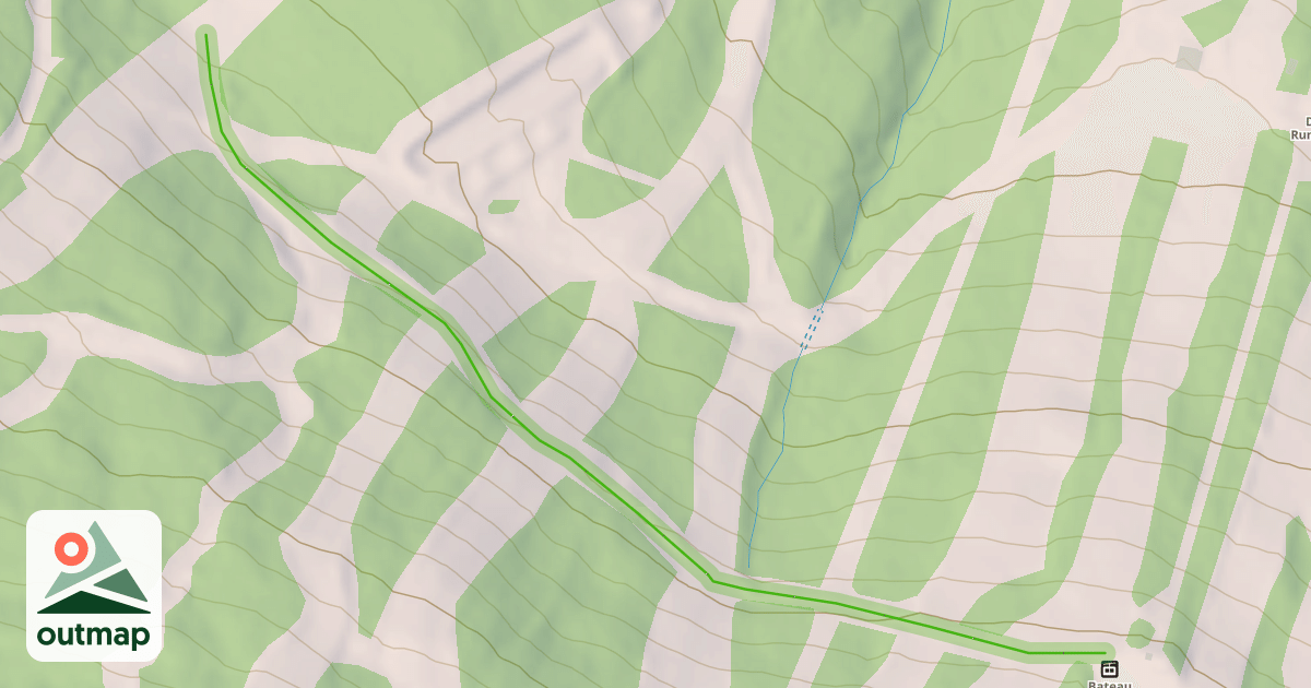 Map of Tote Road Crosscut