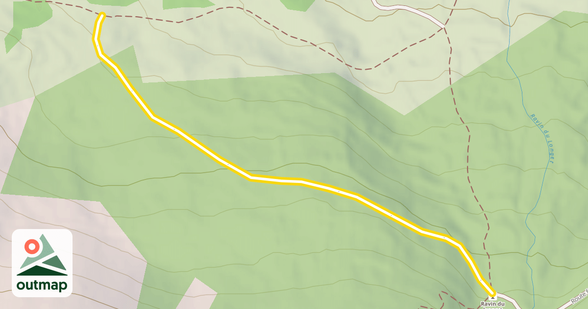 Map of La Forestière / Balcons