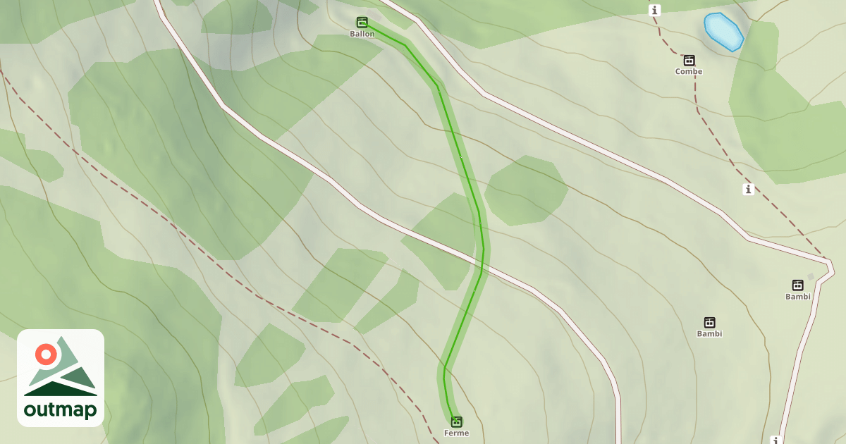 Map of La Bleue