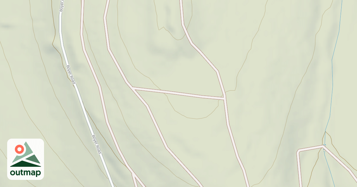 Map of Whiskey Springs Trails