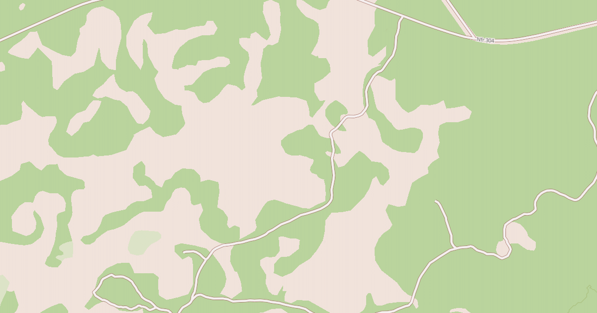 Map preview of USFS National Forest System Roads {C083B352-7F70-4508-ADB9-E0A073A386F8}