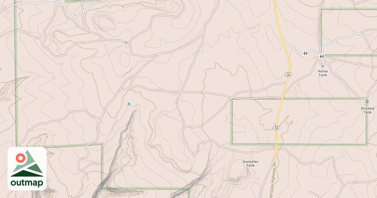 Map of USFS National Forest System Roads {C4C3BB7D-1E93-451F-A836-A63569A6D4DE}