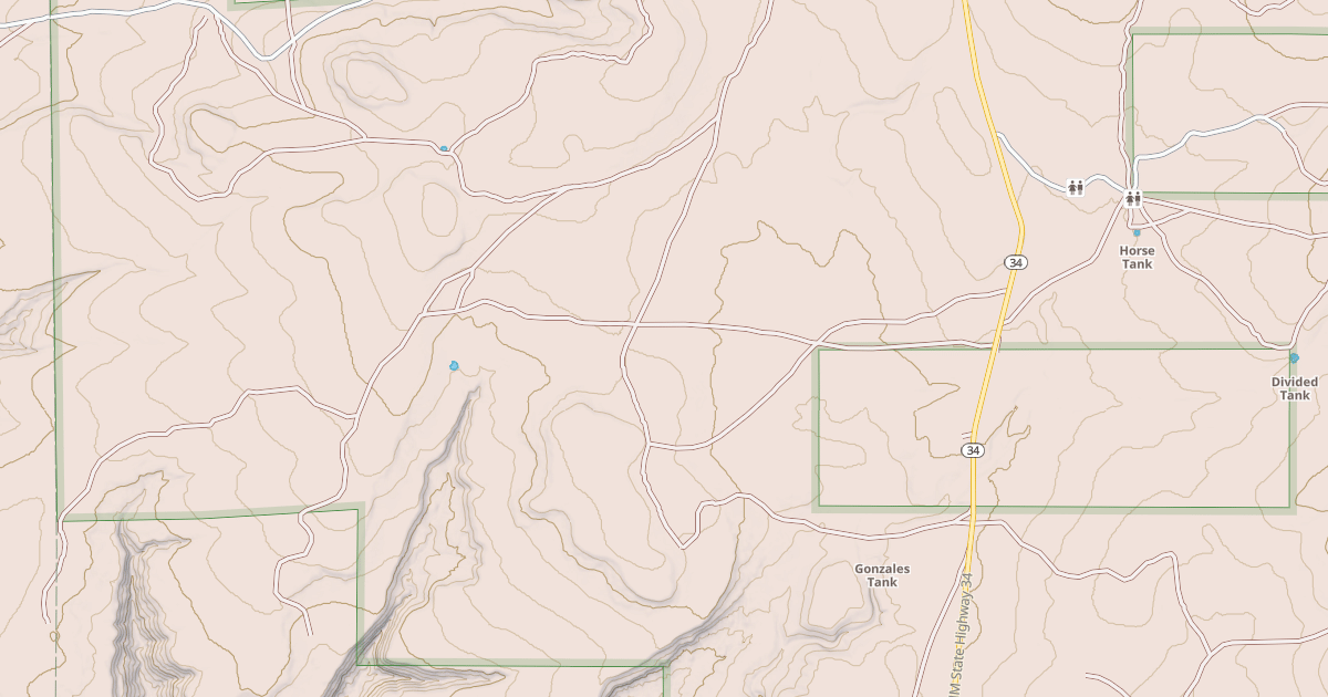 Map preview of USFS National Forest System Roads {C4C3BB7D-1E93-451F-A836-A63569A6D4DE}