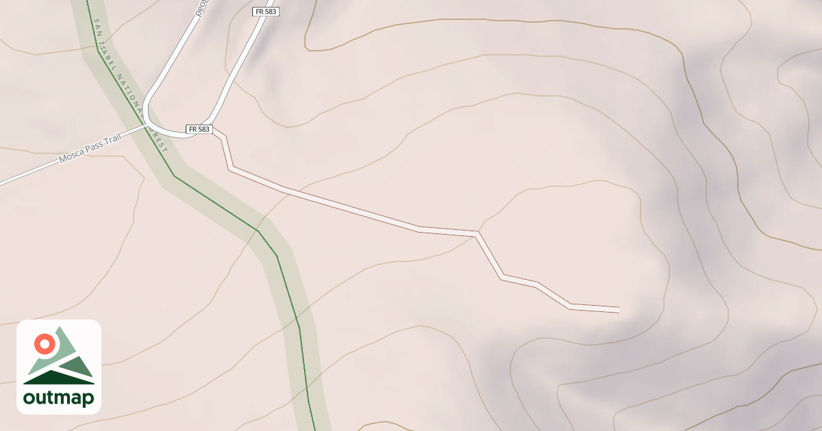 Map of 583.A