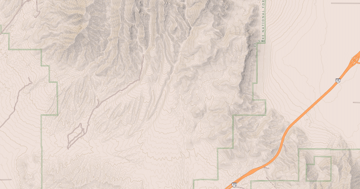 Map preview of EAST FORK