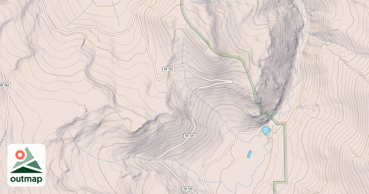 Map of Gardner Ridge Snowmobile