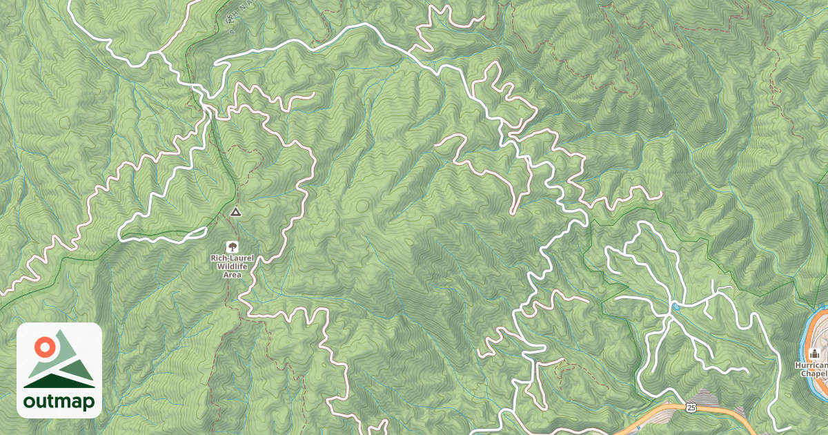 Map of HURRICANE GAP