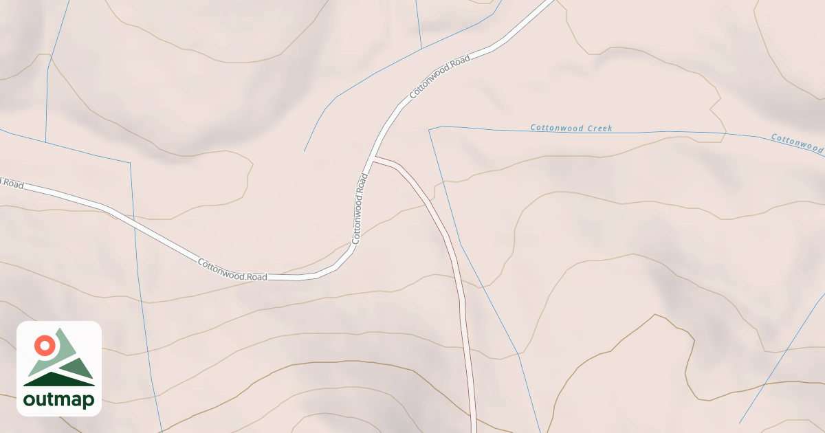 Map of Bear Valley Ohv Spur
